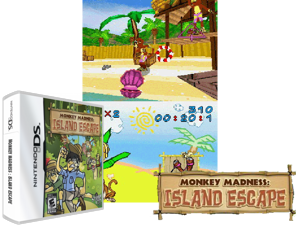 Monkey Madness - Island Escape (USA) (En,Fr,Es) Cover